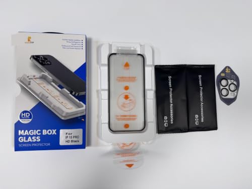 Pack 2+1 Verre Trempé iPhone 15 Pro