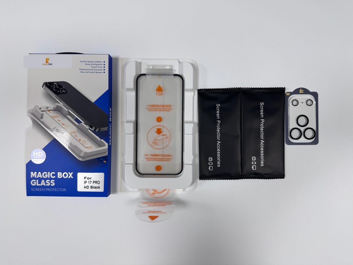 Pack 2+1 Verre Trempé iPhone 17 Pro