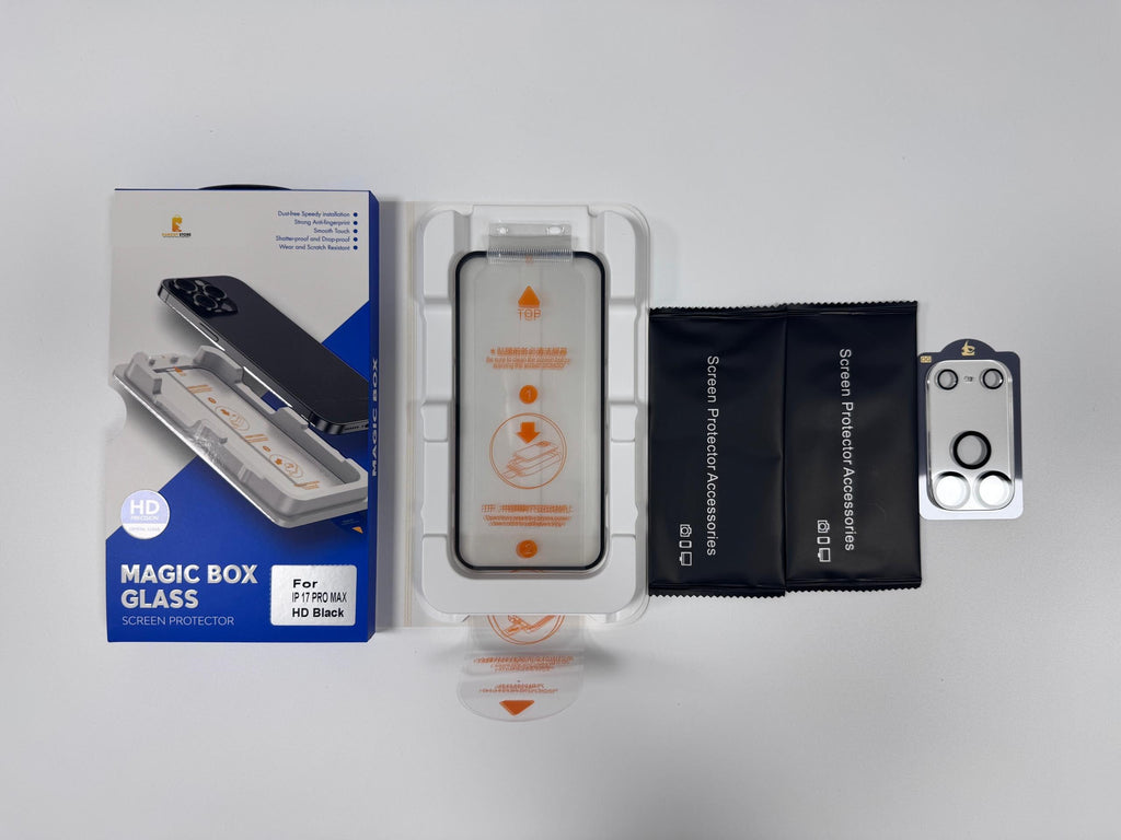 Pack 2+1 Verre Trempé iPhone 17 Pro Max