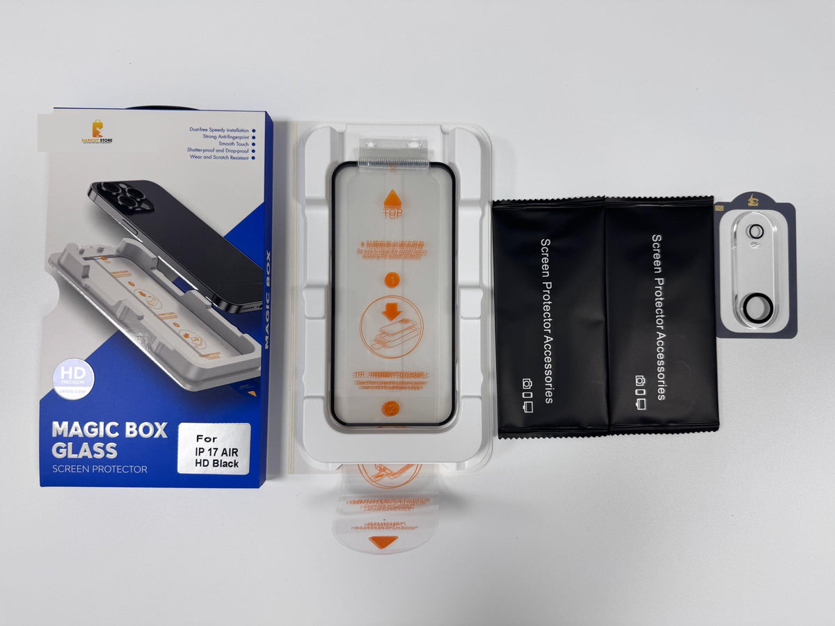 Pack 2+1 Verre Trempé iPhone 17 Air