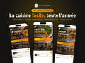 Pack 3 ebooks recettes interactifs Hanoutstore : tajine, 30 minutes, batch cooking