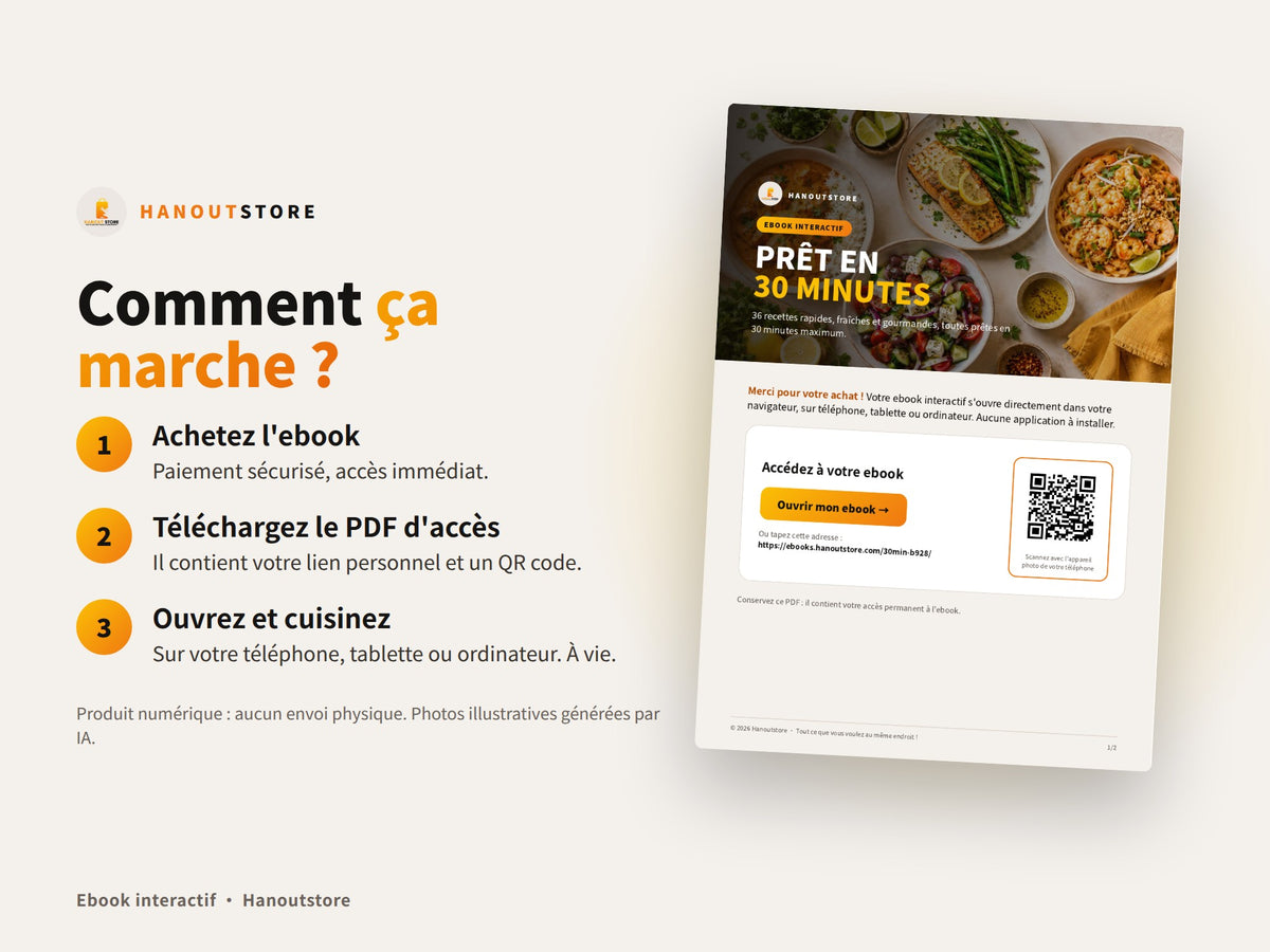 Prêt en 30 minutes : comment recevoir et ouvrir l'ebook