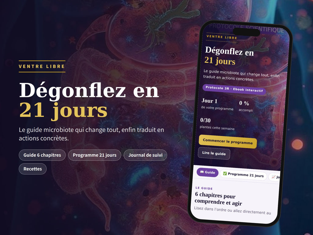 Ventre Libre – Dégonflez en 21 jours (ebook interactif)