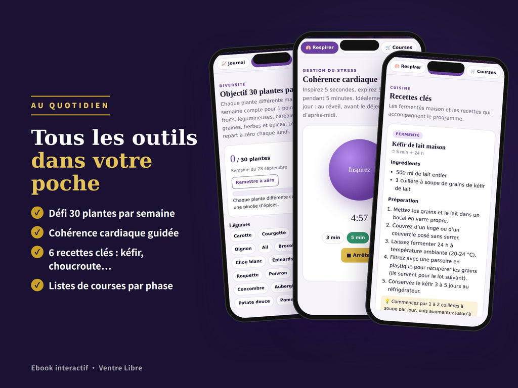 Ventre Libre – Dégonflez en 21 jours (ebook interactif)