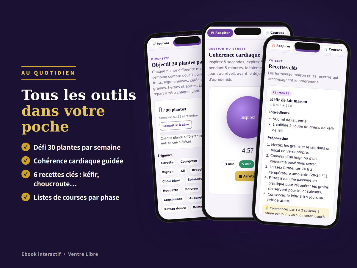 Ventre Libre – Dégonflez en 21 jours (ebook interactif)