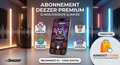 1 An de Musique Illimitée avec Deezer Premium (Code Digital)