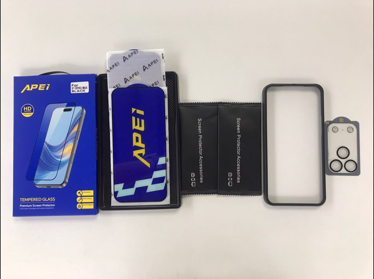 Pack 2+1 Verre Trempé iPhone 18 Pro Max