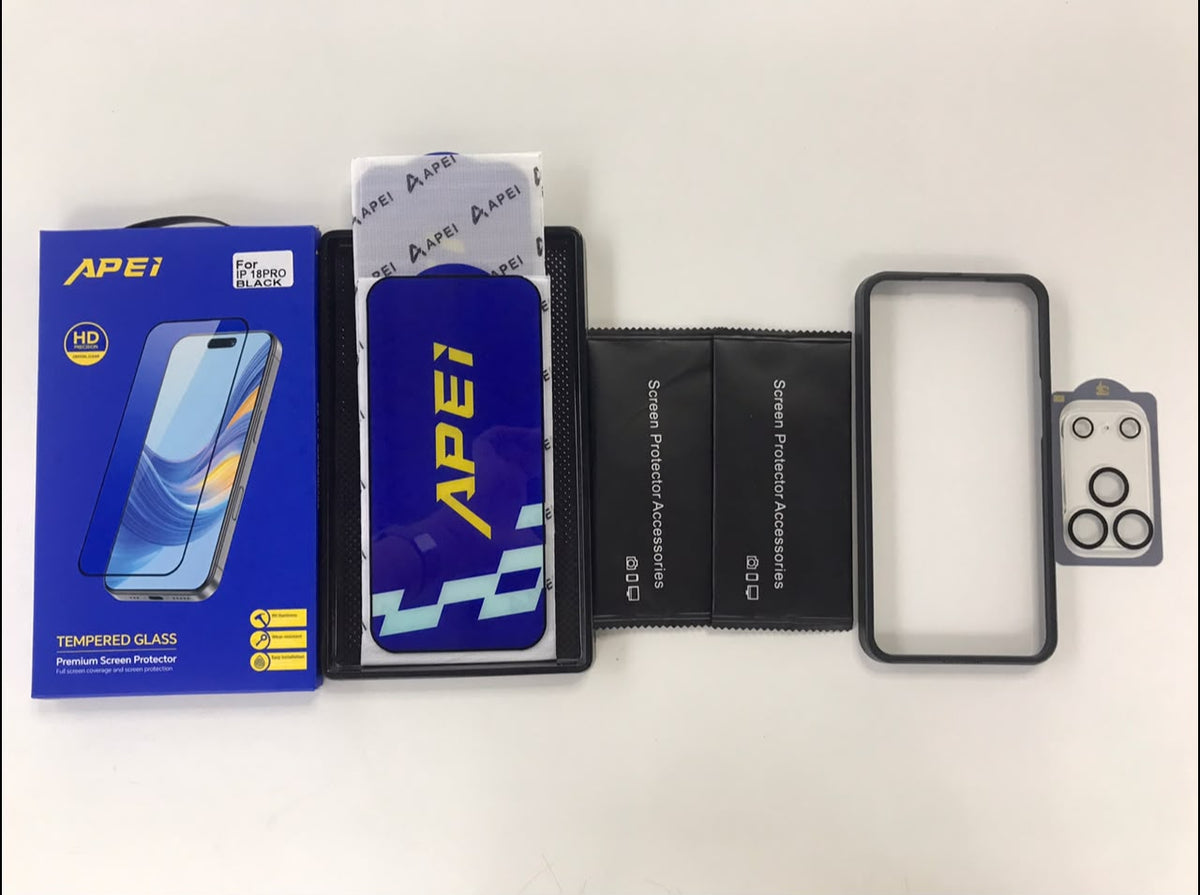 Pack 2+1 Verre Trempé iPhone 18 Pro