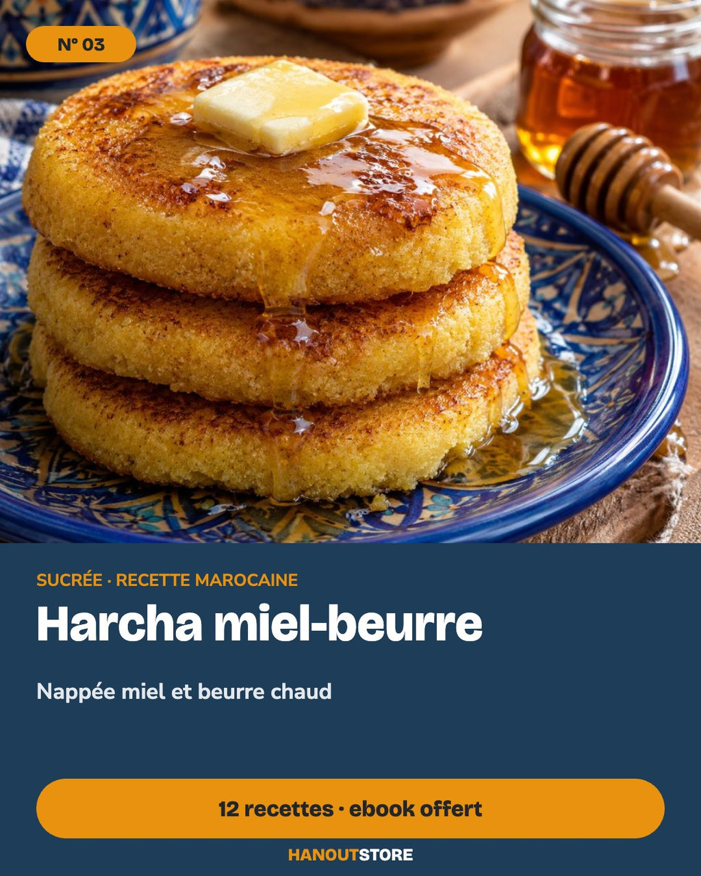 Harcha miel-beurre